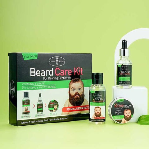 BeardSync™ Perfect Beard, Guaranteed Style Complete Beard Care Kit