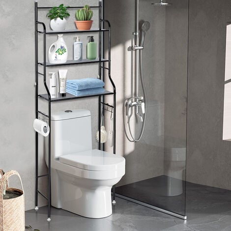 CleanSpace™ 3-Tier Toilet Shelf – Practical & Elegant Storage