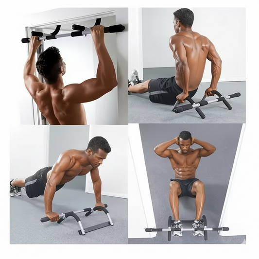 12-Position Wall Pull-Up Bar – Multifunction Home Strength Training