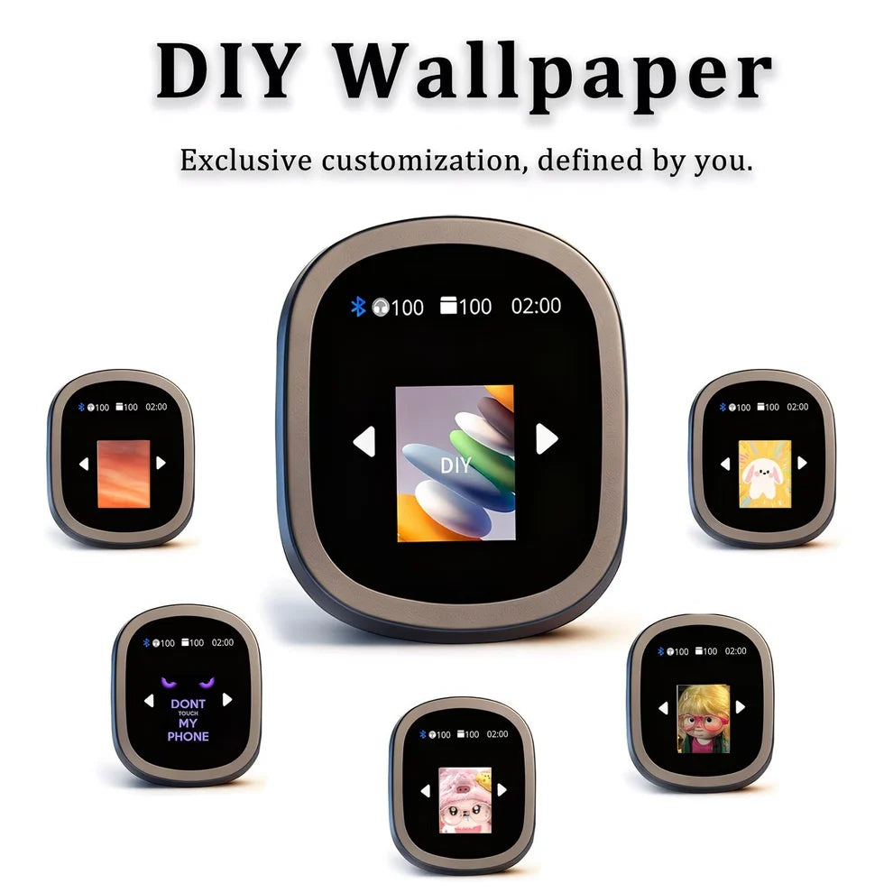 AI soundpro® Wireless Earbuds with Smart LCD Touch Screen - 115 Language Translation